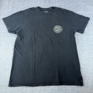 Billabong Y2K Premium Quality Black T Shirt Men's Graphic Tee Streetwear